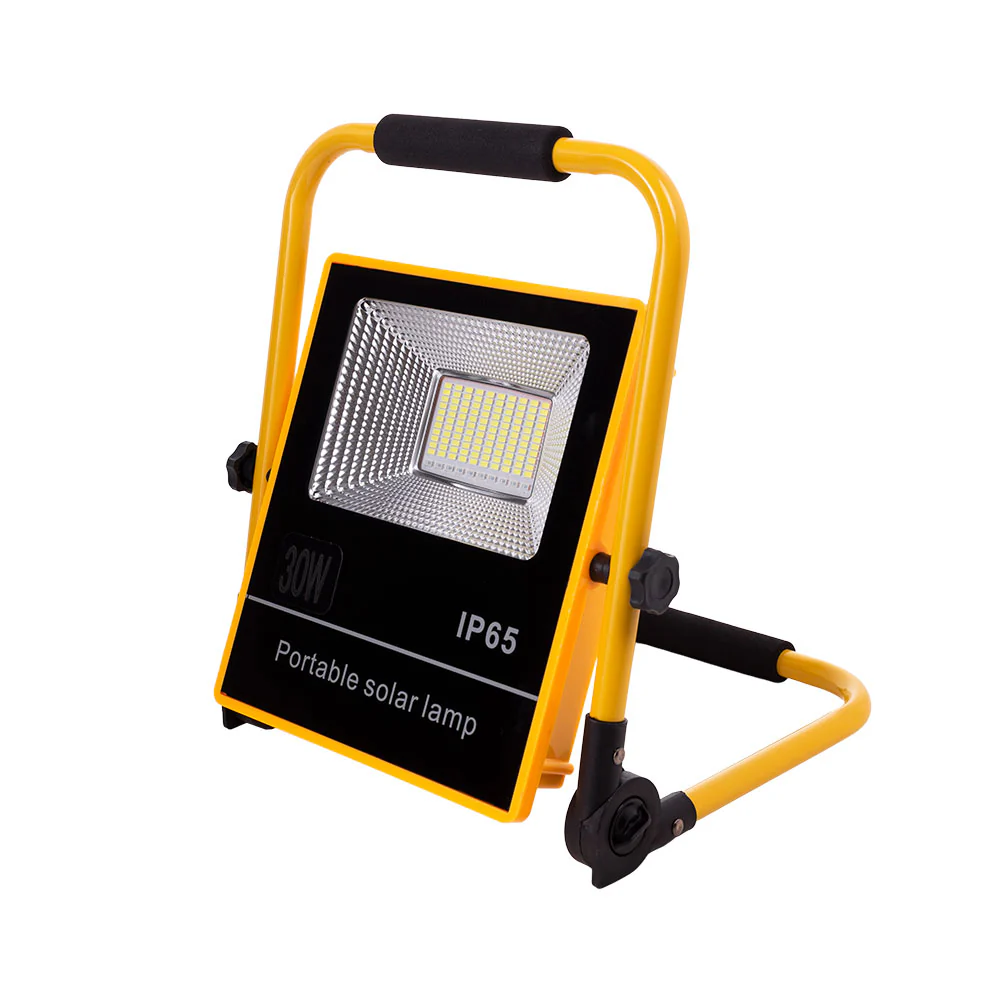 ProyectorLED Solar 30W 6500K Panel: 6V/9W Battery: 3.2V/8000Mah Remote Control [Ho-Solarfl-30W-05 - Image 2