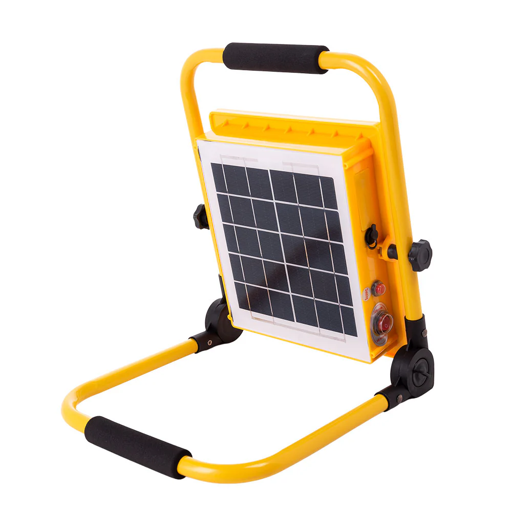 ProyectorLED Solar 30W 6500K Panel: 6V/9W Battery: 3.2V/8000Mah Remote Control [Ho-Solarfl-30W-05 - Image 5