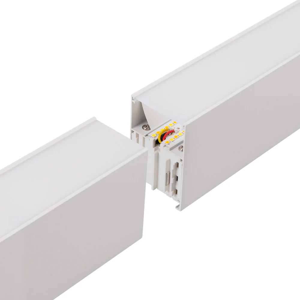 Luminaria LED Enlazable 38W 3800Lm 150cm IP20 CCT 3000-6500K (Tonalidad Luz Regulable) 75º  [SE-SOF147E-CCT] - Image 3