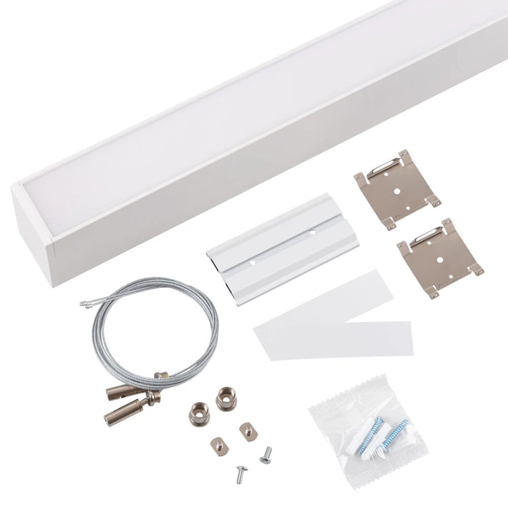 Luminaria LED Enlazable 38W 3800Lm 150cm IP20 CCT 3000-6500K (Tonalidad Luz Regulable) 75º  [SE-SOF147E-CCT] - Image 4