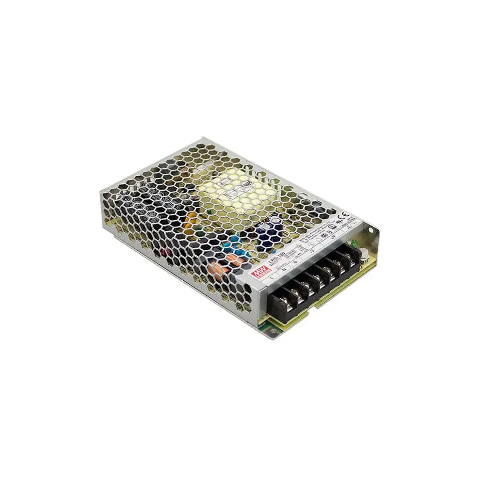 RS-150-5  Transformador MEANWELL Entrada 88-132/176-264VAC Salida 5VDC 26 A 130W  Aislamiento 3000 VAC