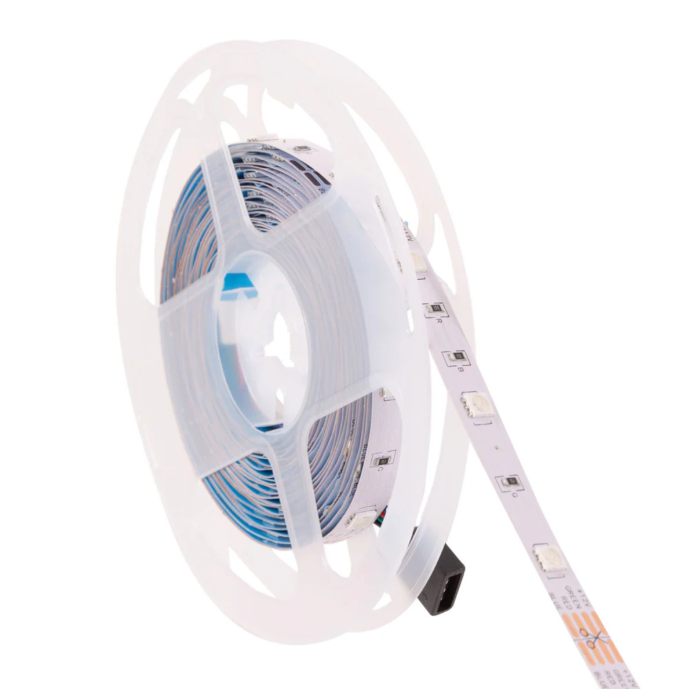 Tira de 150 LEDs 36W 2.100Lm SMD5050 12VDC RGB IP33 x5M 40.000H  [PL-219011-RGB-IP33] - Image 3