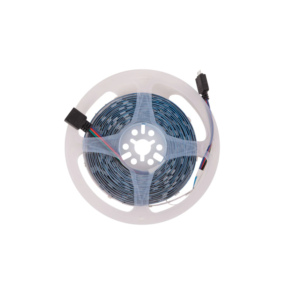 Tira de 150 LEDs 36W 2.100Lm SMD5050 12VDC RGB x5M 40.000H  [PL219011RGB] - Image 4