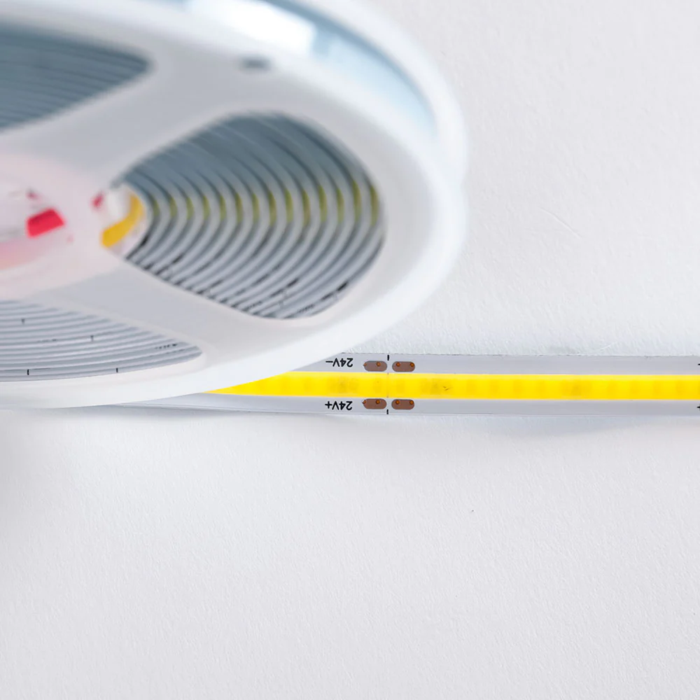 Tira de 320 LEDs/M 50W 5.000Lm CRI90 6000ºK COB 24VDC IP20 8mm Ancho x5M 40.000H  [CA-COB-320-24DC-CW] - Image 4