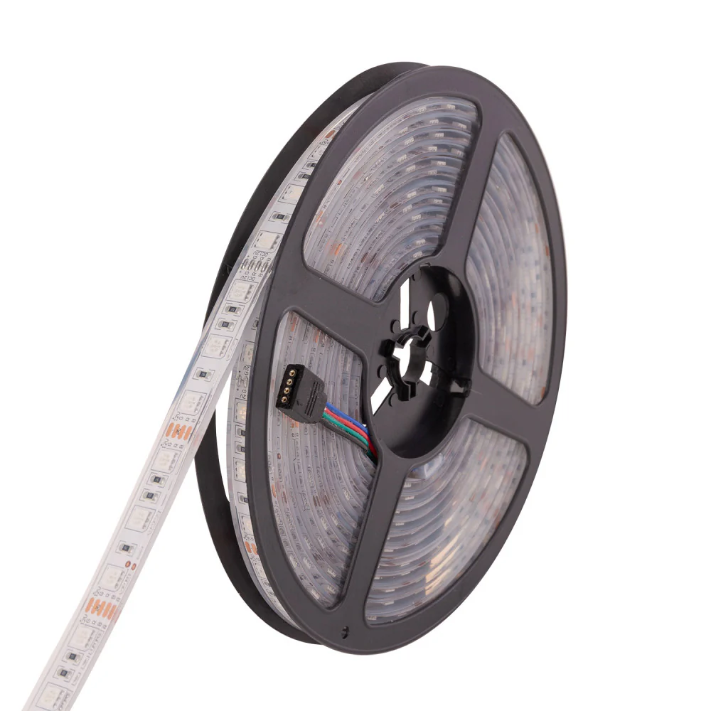 Tira de 60 LEDs 72W 4.000Lm SMD5050 12VDC IP68 RGB Sumergible x5M 40.000H  [CA-5050-12V-IP68-RGB] - Image 7
