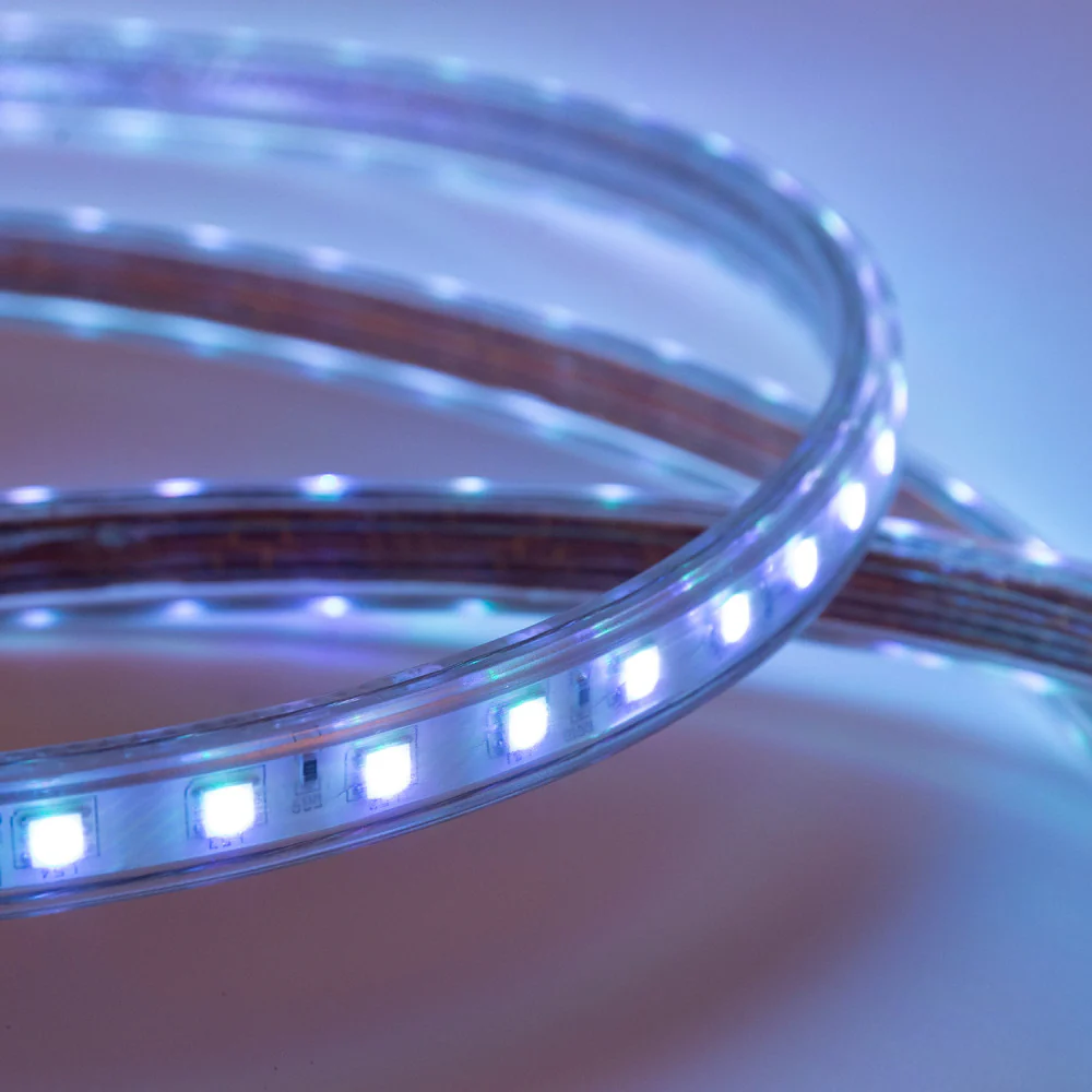 Tira de 60 LEDs/M 10W SMD5050 220VAC IP65 RGB x1M 40.000H   [HO-220-60-50-RGB] - Image 3