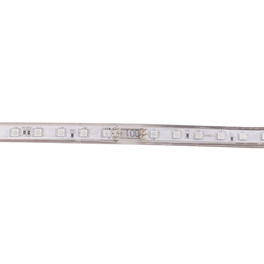 Tira de 60 LEDs/M 10W SMD5050 220VAC IP65 RGB x1M 40.000H   [HO-220-60-50-RGB] - Image 5