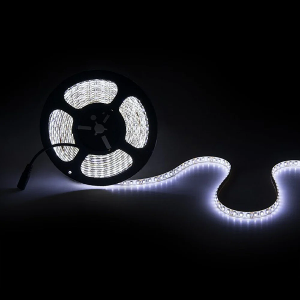 Tira de 600 LEDs 48W 2.400Lm CRI85 6000ºK SMD3528 12VDC IP65 x5M 40.000H  [PL219006W] - Image 3