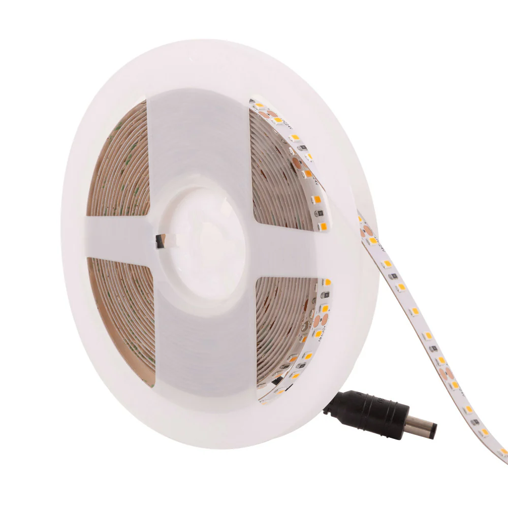 Tira de 600 LEDs 60W 7.000Lm CRI85 3000ºK SMD2835 24VDC Blanco 40.000H  [CA-2835-600-24-EXWW] - Image 5