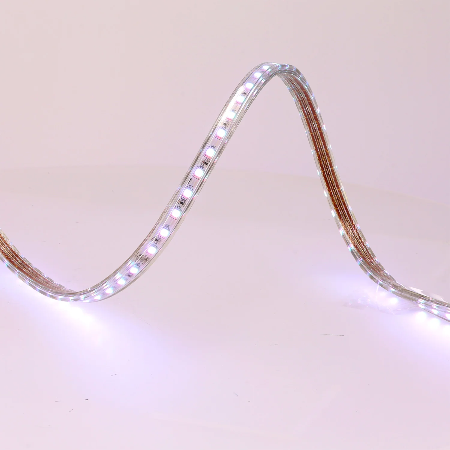 Tira Flexible LED 14,4W/M 220VAC 60LEDs/M SMD5050 IP65 RGB 50 Metros - Image 2