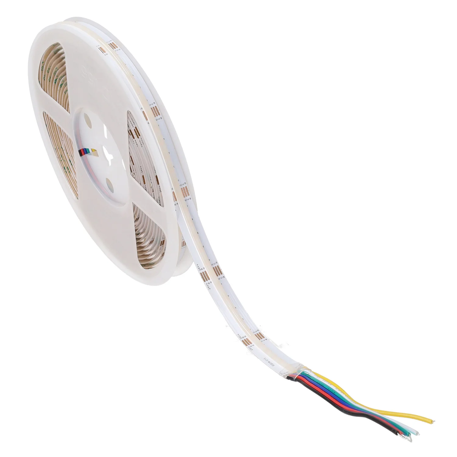 Tira LED COB 20W/M  IP20 RGB/CCT Rollo 5M - Image 2