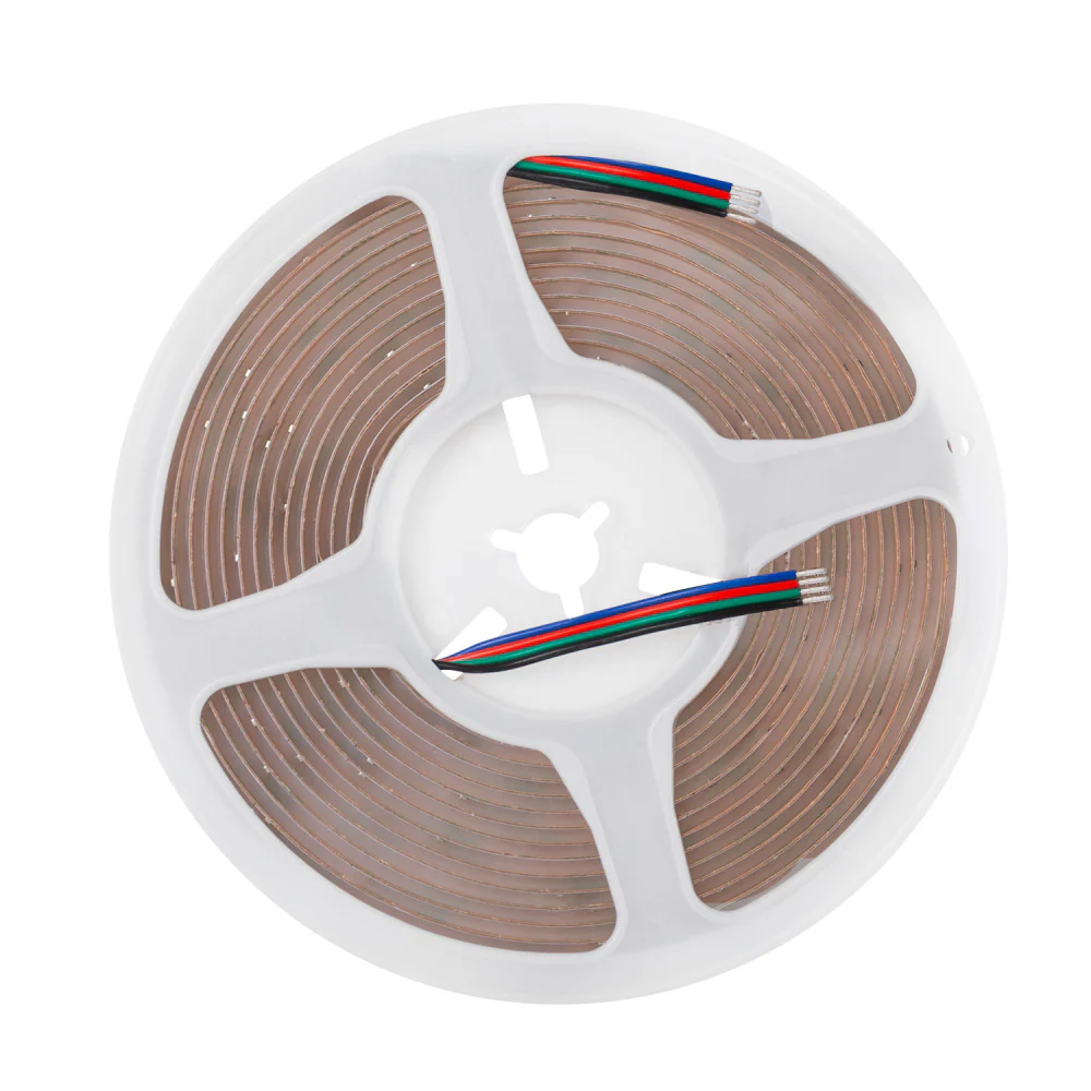 Tira LED COB 5M 16W/M 672Lm/M RGB IP20 24VDC  [SKY-FSLCOB-672L-10mm-RGB] - Image 3