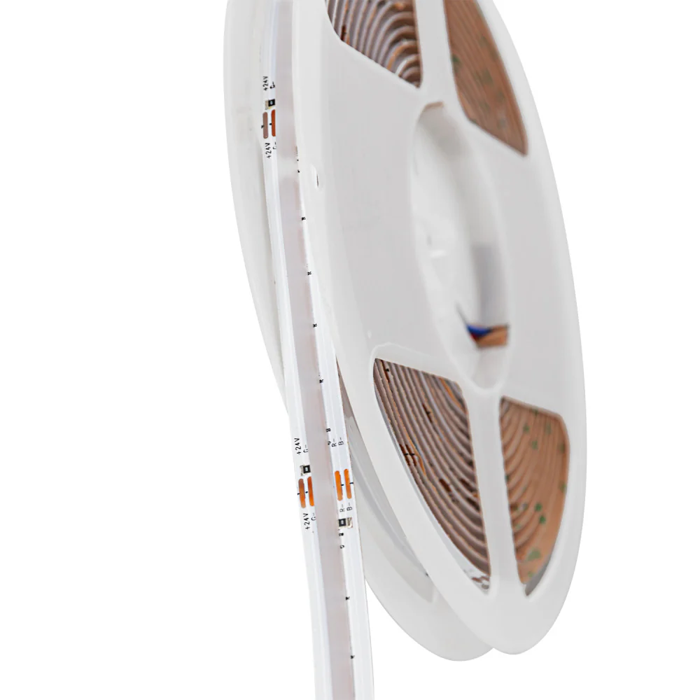 Tira LED COB 5M 16W/M 672Lm/M RGB IP20 24VDC  [SKY-FSLCOB-672L-10mm-RGB] - Image 5