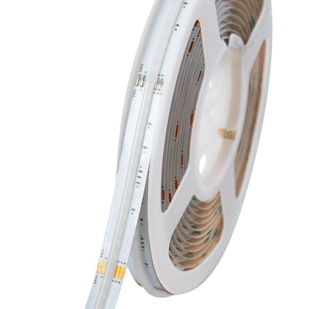 Tira LED COB 5M 16W/M 784Lm/M RGBW IP20 24VDC  [SKY-FSLCOB-784L-12mm-24V-RGBW] - Image 4