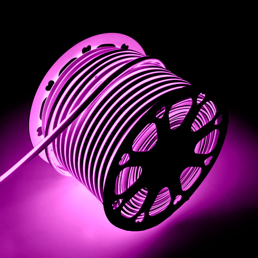 Tira LED Manguera "Neon Flex" 6W 6000ºK 220VAC 8x16mm Simple 120xSMD2835 6W/M x1M 40.000H   [HO-NSPVC8x16SOY220CW] - Image 11