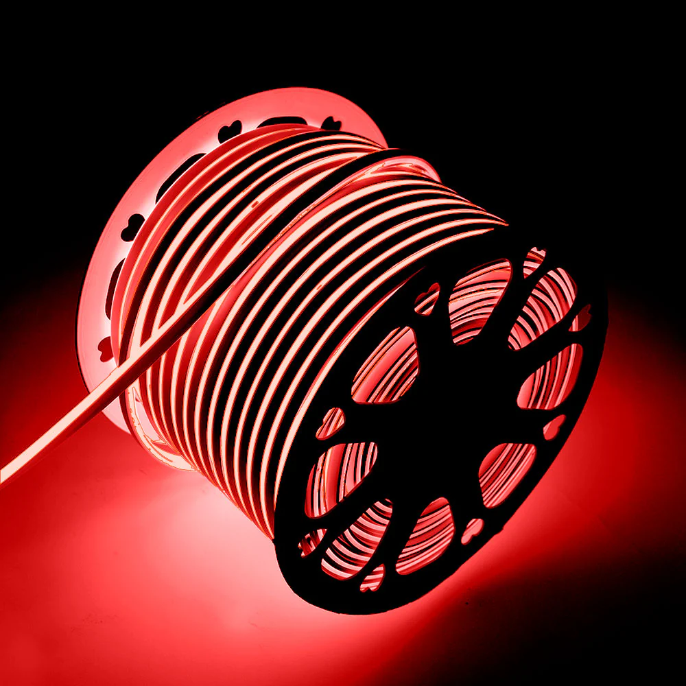 Tira LED Manguera "Neon Flex" 6W 6000ºK 220VAC 8x16mm Simple 120xSMD2835 6W/M x1M 40.000H   [HO-NSPVC8x16SOY220CW] - Image 15