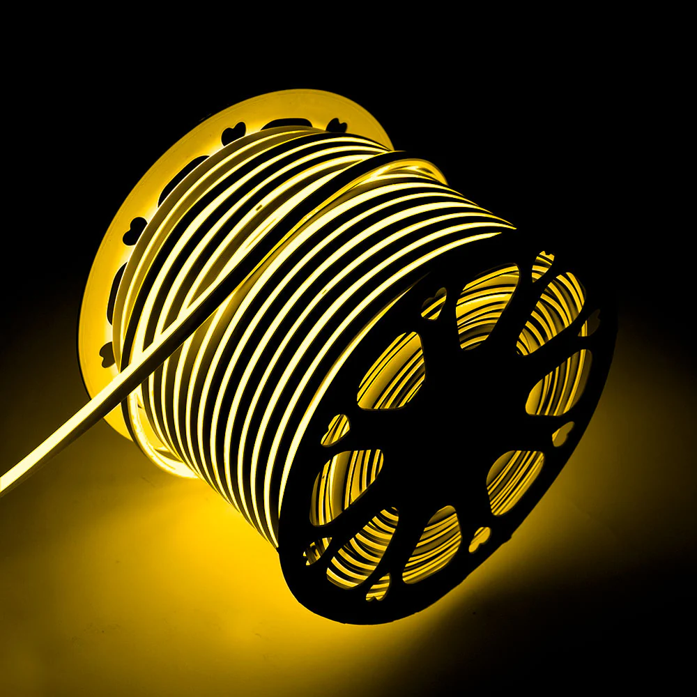 Tira LED Manguera "Neon Flex" 6W 6000ºK 220VAC 8x16mm Simple 120xSMD2835 6W/M x1M 40.000H   [HO-NSPVC8x16SOY220CW] - Image 21