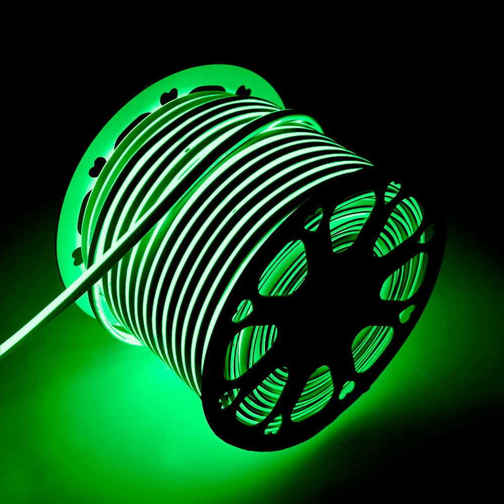 Tira LED Manguera "Neon Flex" 6W 6000ºK 220VAC 8x16mm Simple 120xSMD2835 6W/M x1M 40.000H   [HO-NSPVC8x16SOY220CW] - Image 36