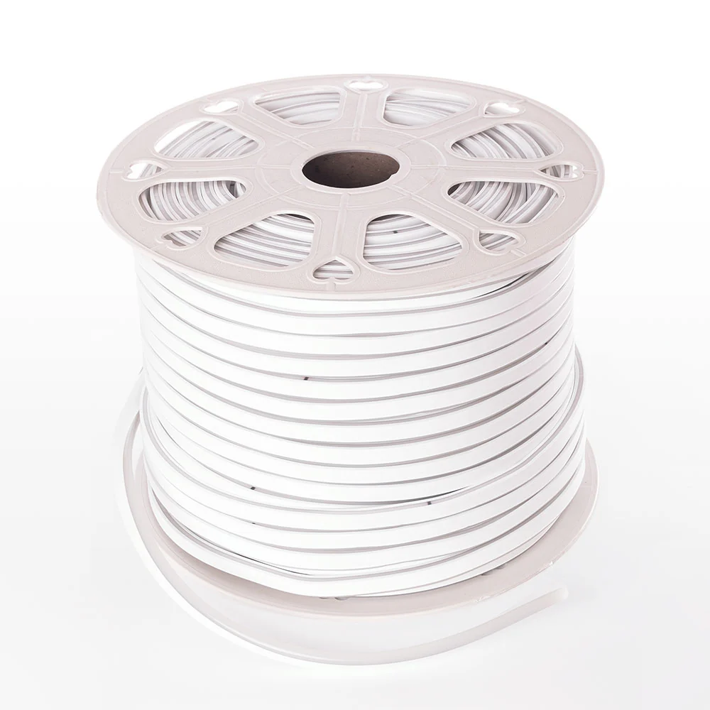 Tira LED Manguera "Neon Flex" 6W 6000ºK 24V 8x16mm Simple 120xSMD2835 6W/M x1M 40.000H - Corte 5CM  [HONSPVC8x16S220CMCW] - Image 7