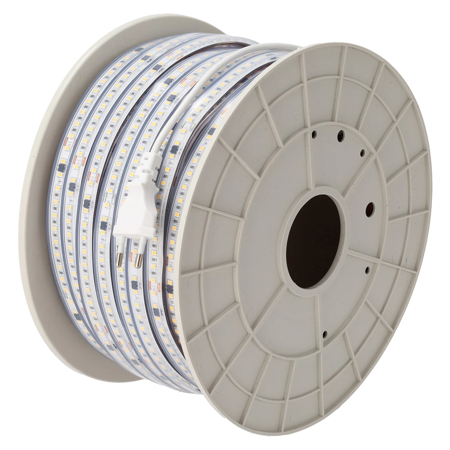 Tira LED SMD 2835 Free Driver 16W/M 1600Lm/M 220VAC IP65 6000ºK Rollo 50M - Image 5