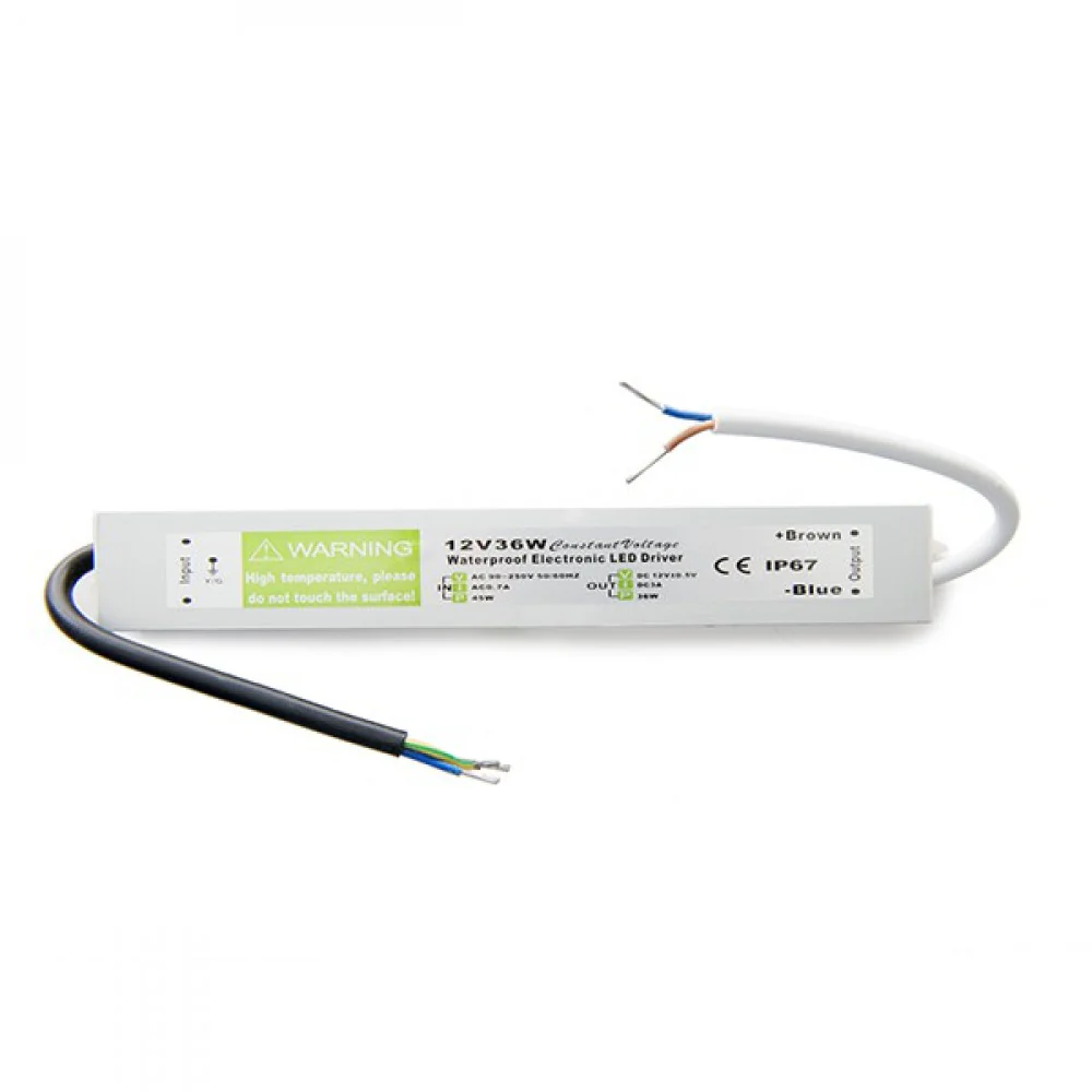 Transformador -  Fuente de Alimentación AC/DC -  Convertidor AC/DC 230 VAC/12VDC -  30W IP67  [BX3-NK-TR-12VDC30EIP] - Image 4
