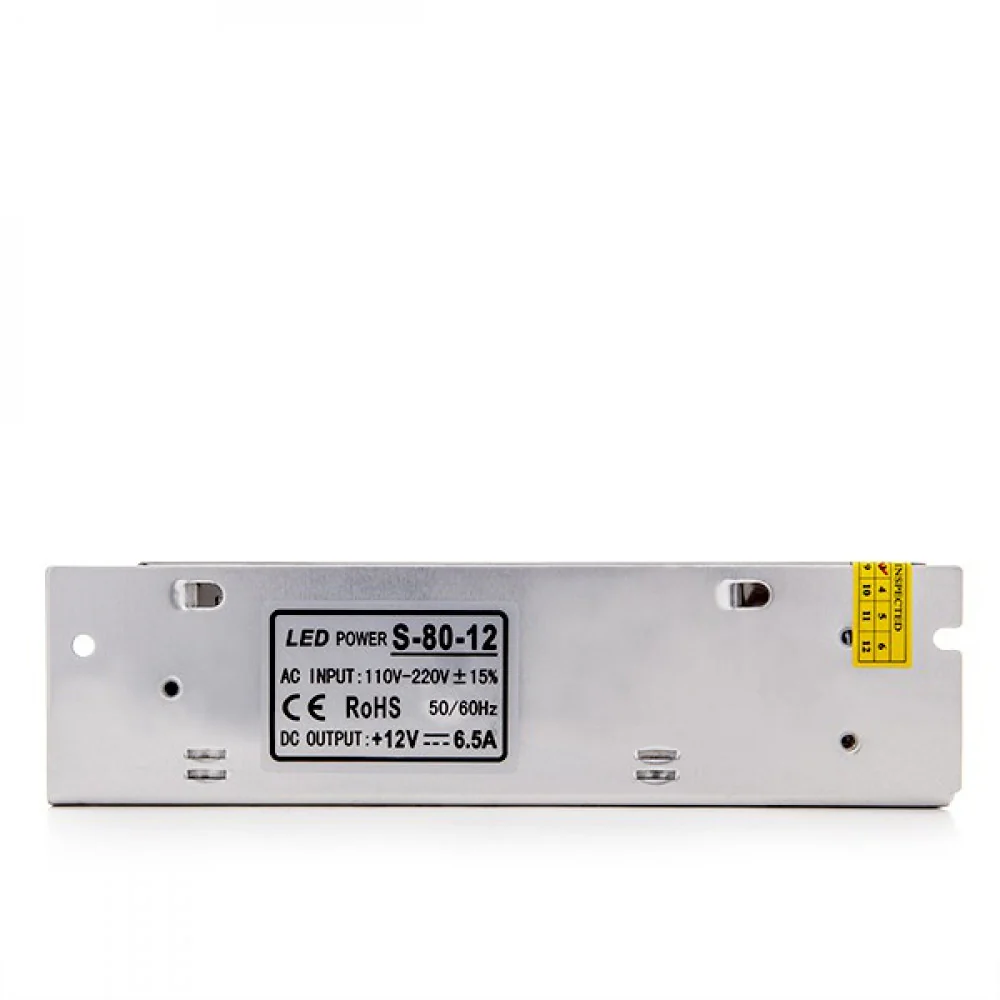 Transformador LED 230VAC/12VDC 80W 6,5A IP20 - Image 3