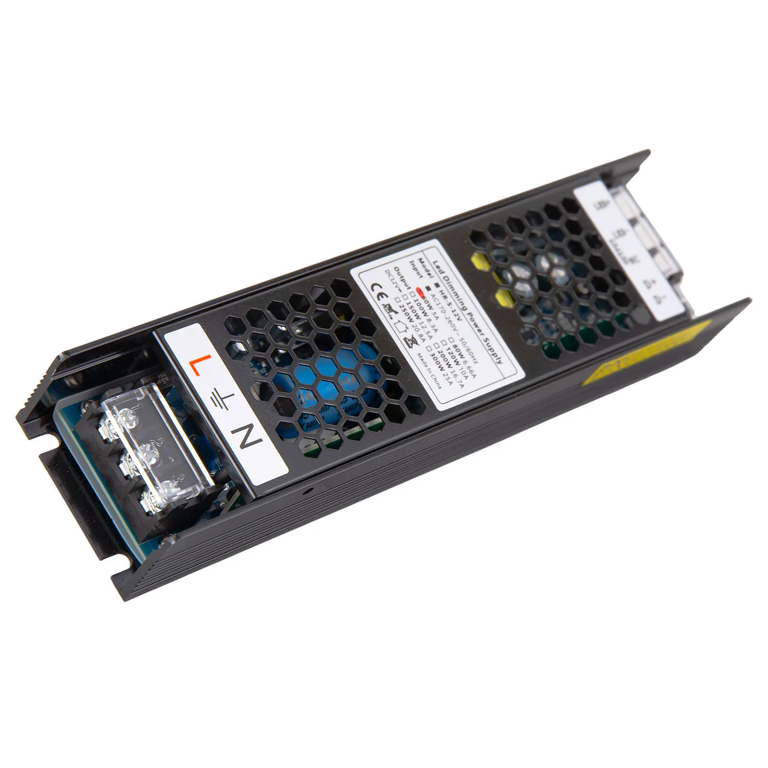 Transformador LED Regulable 0-10V 170-260V 12V 5A 60W IP20 [CP-HRS-60-12] - Image 2