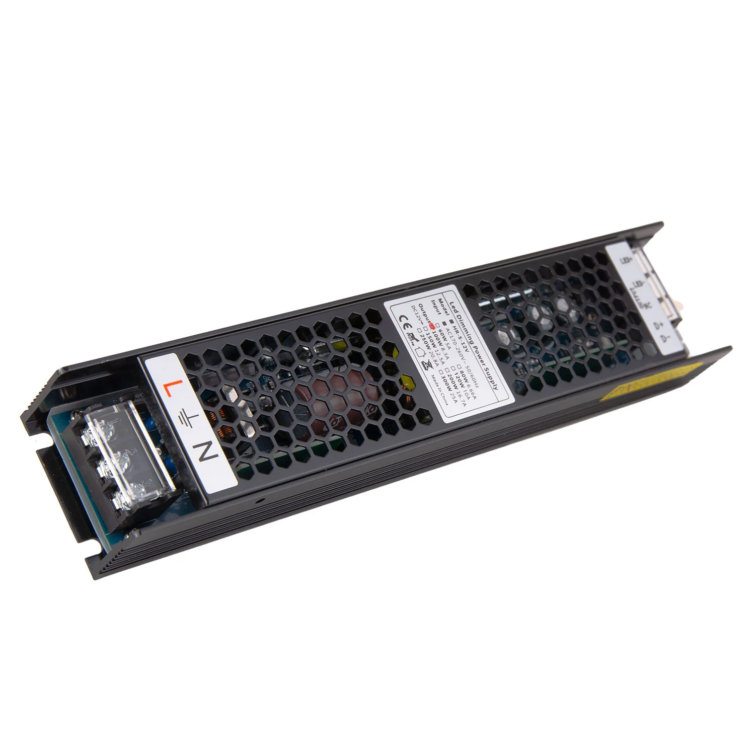 Transformador LED Regulable 0-10V 170-260V 12V 8.3A 100W IP20 [CP-HRS-100-12] - Image 2