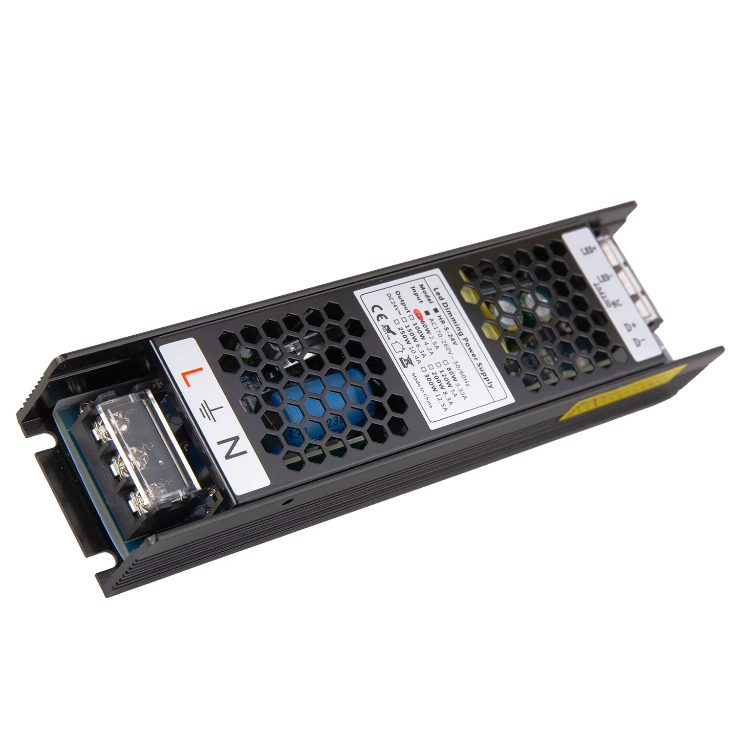 Transformador LED Regulable 0-10V 170-260V 24V 2.5A 60W IP20 [CP-HRS-60-24] - Image 2