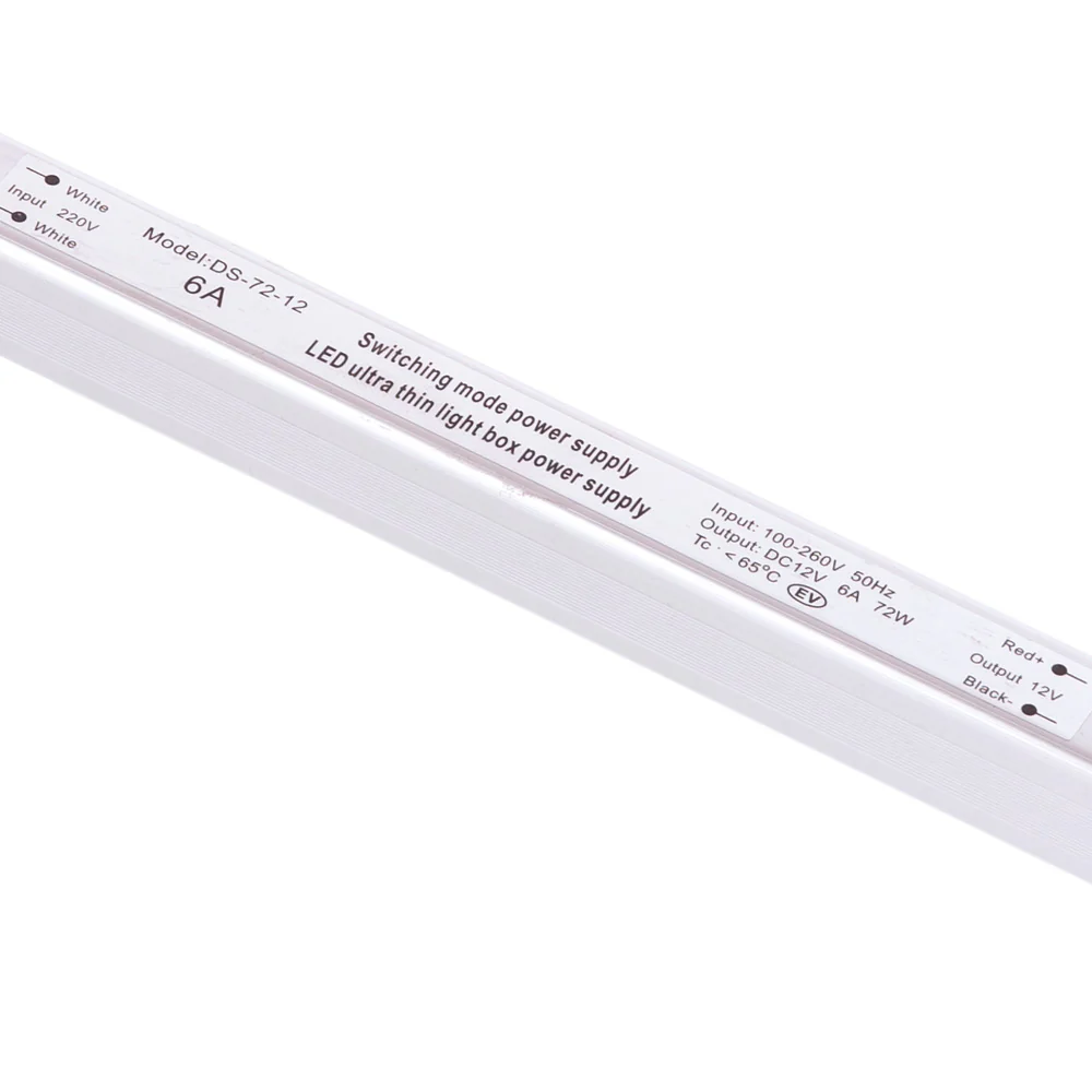 Transformador LED Ultrafina  72W 12VDC_110V-220V/AC IP20  [CP-72-12_220 IP21] - Image 4