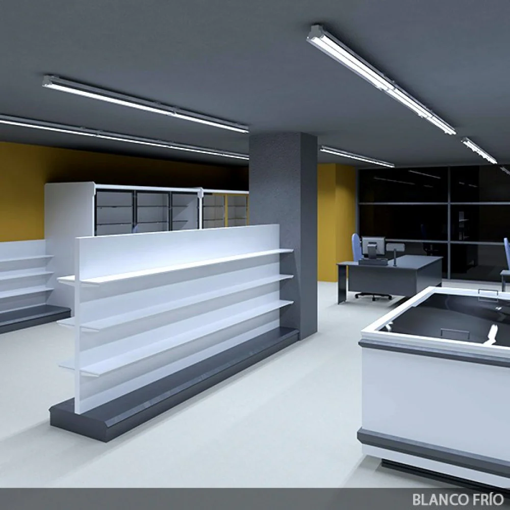 Tubo LED T8 23W 2760Lm 6000ºK 150Cm Cabeza Rotatoria 60.000H  [HO-T8RDDG23W-CW-O] - Image 4
