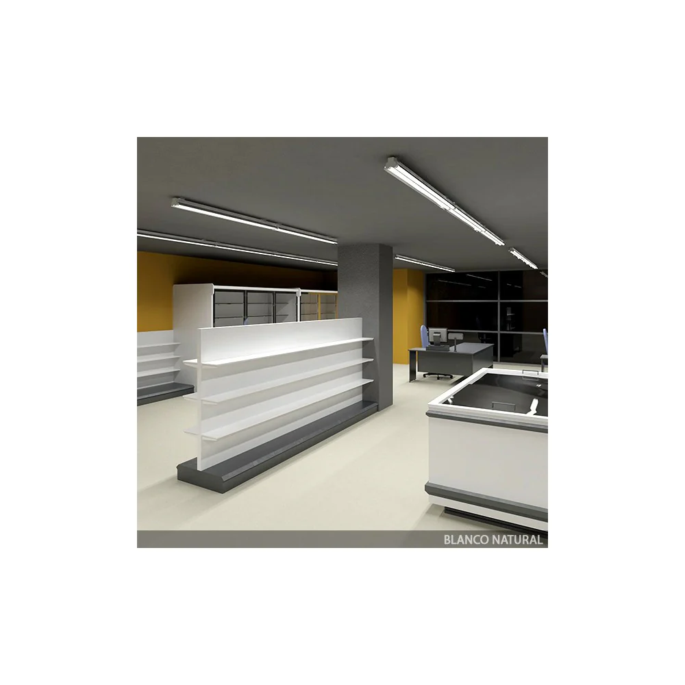 Tubo LED T8 23W 2760Lm 6000ºK 150Cm Cabeza Rotatoria 60.000H  [HO-T8RDDG23W-CW-T] - Image 3