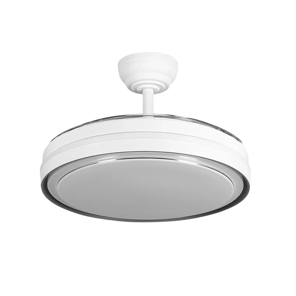 Ventilador Dc Blanco/Plata Función Verano-Invierno 60w 6980lm 3500-4000-6500k - Image 2