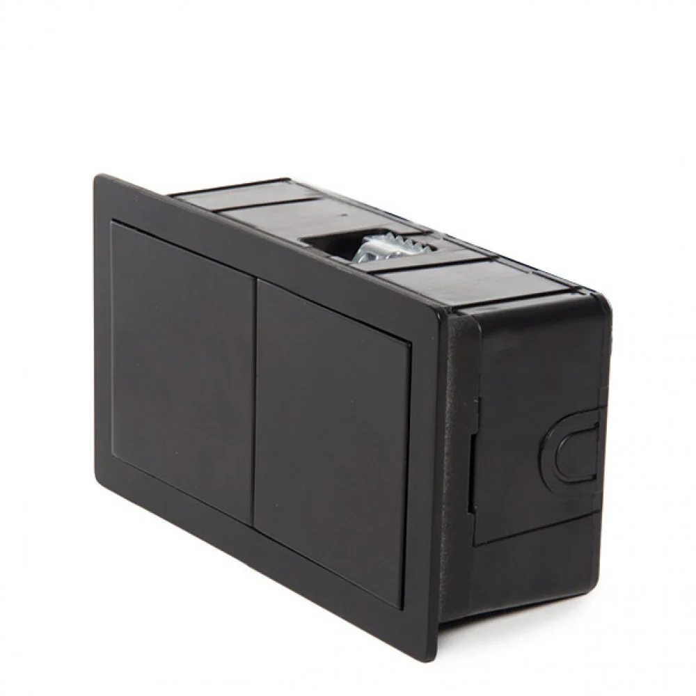 Versahit Mono B - 2 X Usb Cargador 5V - Negro Mate - Image 3