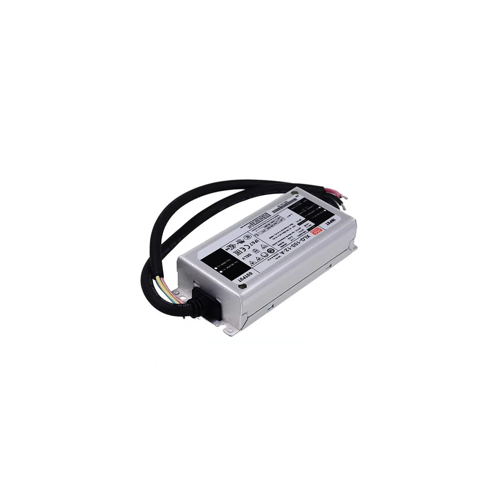 XLG-100-12-A IP67 Driver MEANWELL Potencia Constante Entrada 100-305VAC Salida 12VDC 8A 96W PFC   Potenciometro